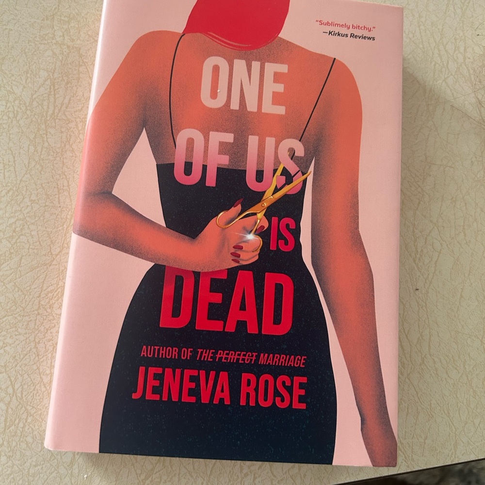 One of Us is Dead by Jeneva Rose Book autographed